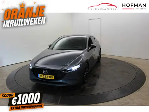 Mazda 3 2.0 e-SkyActiv-X M Hybrid 180 PKLuxury Trekh 360ºCamera Bose Vol Leder dodeh detec