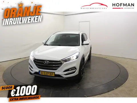 Hyundai Tucson 1.6 T-GDi Premium Camera Vol Leder Trekhaak Parelmoer lak
