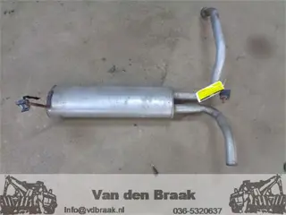 Citroen C1 1.0 12V 2005-2014 Uitlaat einddemper