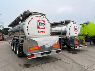 Feldbinder Lebensmittel tank / 3 kammer / pumpe / Isoliert / Food / 34000 L