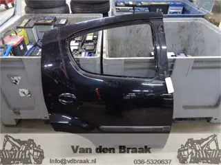 Citroen C1 5drs 2005-2014 Deur linksachter kompleet