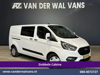 Ford Transit Custom 2.0 TDCI 170pk L2H1 Dubbele Cabine Euro6 Airco | 5-zits | Camera | Xenon | Navig