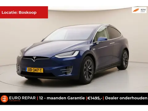 Tesla Model X 100D 6p. SOH 90,7% PANO-DAK TREKHAAK NAP!