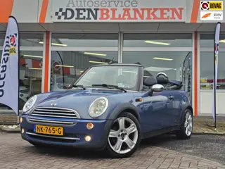 Mini Mini 1.6 Cooper Chili BJ.04 Cabriolet / Leder / Xenon / 17"LMV / Parkeersensoren / Luxe cabrio 