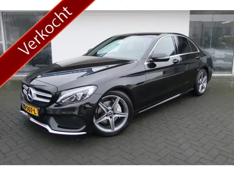 Mercedes-Benz C-Klasse 180 Business Solution AMG/ 9G/ LED/ All-season/ Stoelverwarming/ Dodehoek ass