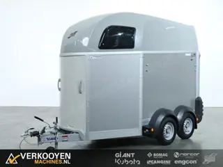 2025 Ifor Williams HBEco 506 Paardentrailer 2-paards (zilver) VT778