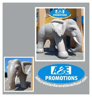safari props verhuur reuze olfant attractie jungle groningen zwolle t. 0599 41 62 00