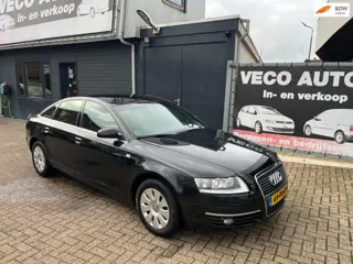 Audi A6 Limousine 2.4 Pro Line * UNIEK NIEUWSTAAT * leer navi pdc