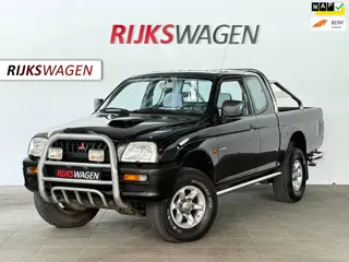 Mitsubishi L 200 2.5 Club Cab Grijskenteken/4X4/Youngtimer