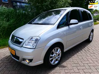 Opel Meriva 1.6-16V Cosmo 105pk Clima Cruise Navi 111.000km. Hoge instap
