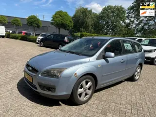 Ford Focus Wagon 1.8-16V Ambiente Flexifuel /bj/2007 / kleur: blauw / climate / cruise/ sportvelgen 