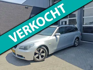 BMW 5-serie Touring 520d | Export | 200pk | Cruise Control | Climate Control | Trekhaak | Sensoren V