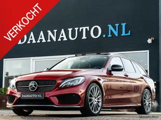 Mercedes-Benz C450 Estate AMG 4MATIC Pano Rij-assist Memory Burmester HUD