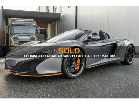McLaren 650S Spider - Titanium Silver - Carbon - Lift - Meridian