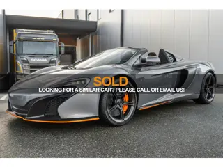 McLaren 650S Spider - Titanium Silver - Carbon - Lift - Meridian