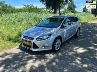 Ford Focus Wagon 1.0 EcoBoost Edition Plus 1e Eigenaar Airco Cruise Navi Pdc Voor En Achter