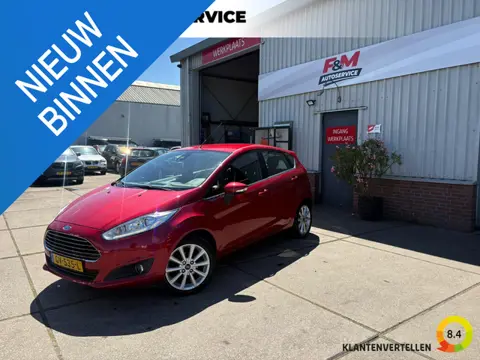 Ford Fiesta 1.0 EcoBoost Titanium Clima, cruise, pdc achter, distributieriem is vervangen!