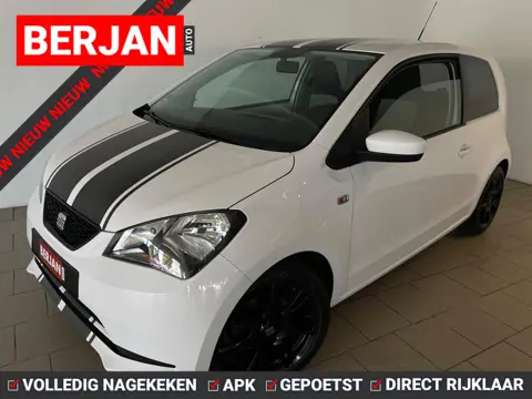 SEAT Mii 1.0 Style SPORT AIRCO STOELVERW ZWARTE VELGEN NWE APK ZEER GOED ONDERH INRUIL MOG