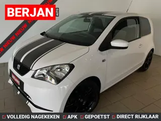 SEAT Mii 1.0 Style SPORT AIRCO STOELVERW ZWARTE VELGEN NWE APK ZEER GOED ONDERH INRUIL MOG