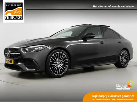 Mercedes-Benz C-Klasse 200 Launch Edition AMG Line, Orig.NL - 1e Eig. | Pano | Apple Car Play | Leer
