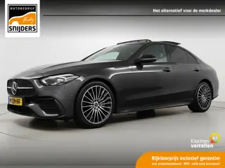 Mercedes-Benz C-Klasse 200 Launch Edition AMG Line, Orig.NL - 1e Eig. | Pano | Apple Car Play | Leer