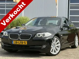BMW 5 Serie 528i High Executive 259pk | Audio-navigatie full map | Bi-xenon koplampen | Cruise contr