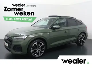 Audi Q5 Sportback 50 TFSI e S edition | 299 PK | SoH 100% | Panoramadak | Luchtvering | Head-up disp