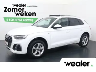 Audi Q5 50 TFSI e Advanced edition | 299 PK | SoH 93% | Panoramadak | Matrix LED koplampen | S line 