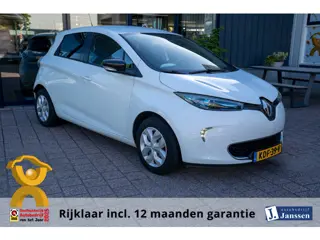Renault ZOE Q210 Life Quickcharge 22 kWh (eigen Accu)!|Prijs rijklaar incl 12 mnd garantie|Navi Blue