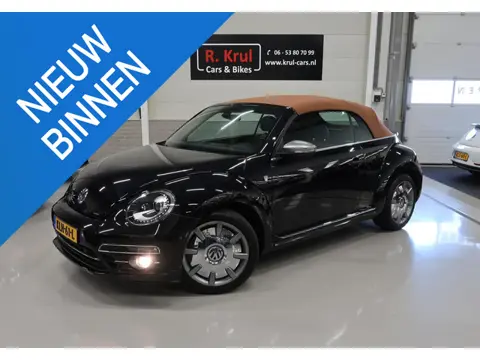 Volkswagen Beetle Cabriolet 1.4 TSI Karmann 150pk Automaat Leer/Alcantara App connect 18 inch Naviga