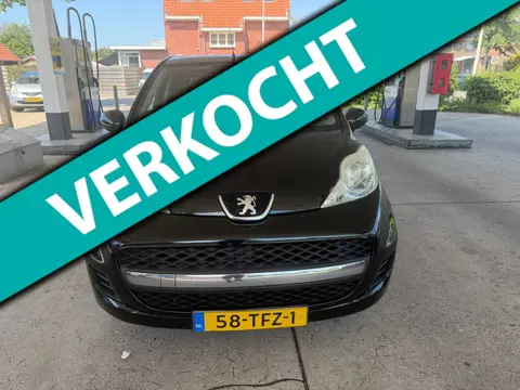 Peugeot 107 1.0-12V Black & Silver AIRCO-EL.RAMEN-CARPLAY