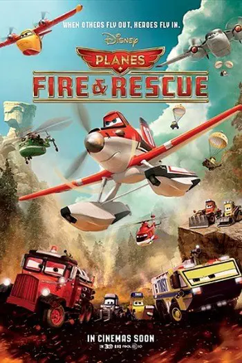 PLANES 2 : FIRE AND RESCUE filmposter.