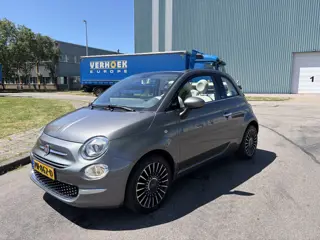 Fiat 500C 0.9i TwinAir Turbo Lounge 81 PK. Als nieuw rijdende auto van de tweede eigenaar !!! Alle k