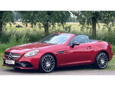 Mercedes-Benz SLC 200 AMG-LINE AUTOMAAT 22.000KM!!! UNIEK!! UNIEK!! CLIMATE CONTROL, NAVIGATIE, LEER