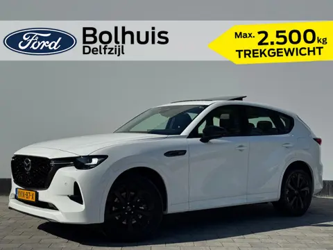 Mazda CX-60 2.5 e-SkyActiv PHEV 327pk Homura | Trekhaak | 2.500KG TREKGEWICHT! | Pano | Cruise | Sto