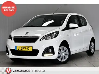 Peugeot 108 1.0 e-VTi Active /5-Drs! /Airco /Elek. ramen voor /C.V. afstand /Radio /Bluetooth /AUX &