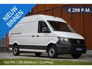Volkswagen Crafter 2.0 TDI L3H3 140PK | CarPlay | Cam | 270gr deuren