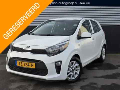 Kia Picanto 1.0 CVVT ComfortPlusLine Navigator Nieuw geleverd en dealeronderhouden, navigatie, achte