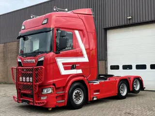 Scania S580 V8 / Retarder / Full air / 315 WB / Bull bar / 2 x Tank / Leather HT1269
