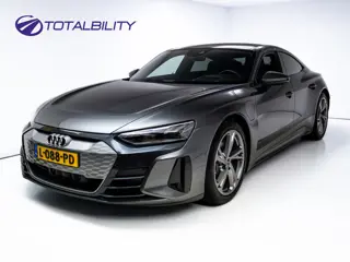 Audi e-tron GT 93 kWh | Luchtvering | Panoramadak | Daytona grijs | Leer | 20" LMV | Stoelverwarming