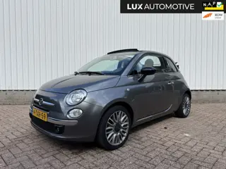 Fiat 500 C 0.9 TwinAir Turbo Cult automaat, leder, 1e eigenaar, LM velgen, Climate Control, Bluetoot