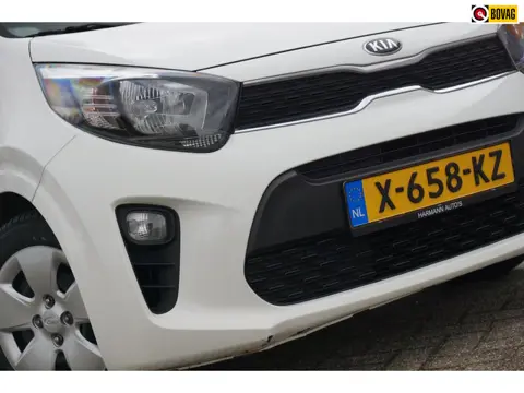 Kia Picanto 1.0 CVVT ComfortLine | Clear White | Navi/Carplay/Camera/Stoelverwarming - Leuk!