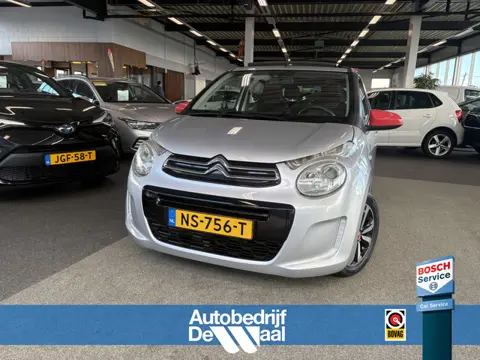 Citroën C1 1.2 Airscape 82PK Shine 5-drs. VOUWDAK/AIRCO/MEDIA/LIMITER/15INCH