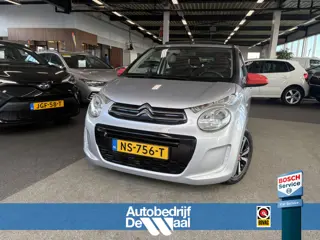Citroën C1 1.2 Airscape 82PK Shine 5-drs. VOUWDAK/AIRCO/MEDIA/LIMITER/15INCH