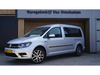 Volkswagen Caddy Maxi 1.4 TSI 125pk 7-Zits Edition 2x Schuifdeur Leder Navi Stoelverwarming 17inch L