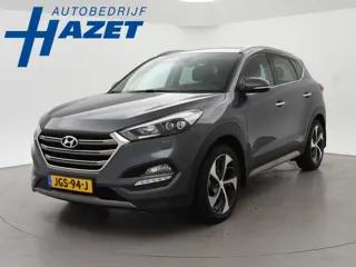 Hyundai Tucson 1.6 T-GDi 177 PK PREMIUM + AFN. TREKHAAK 1900 KG! | LEDER | STOELVERW. V+A | CAMERA