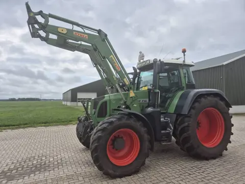 Fendt 714 Vario TMS, voorlader, zeer netjes (bj 2007)