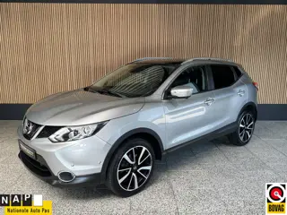 Nissan Qashqai 1.2 Tekna Lederen bekleding | Trekhaak | Camera | Stoelverwarming