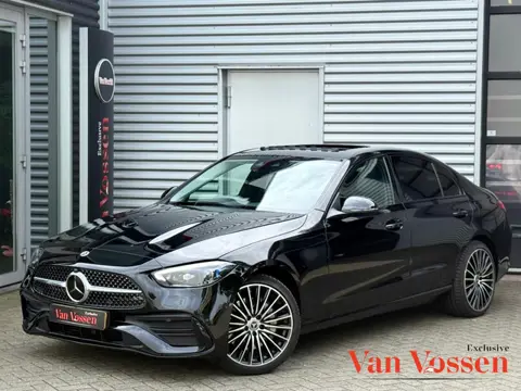 Mercedes-Benz C-klasse 300 e AMG Line PLUG-IN|Schuifdak|CAMERA|LEER|SFEER|MEMORY|SIDEASSIST|