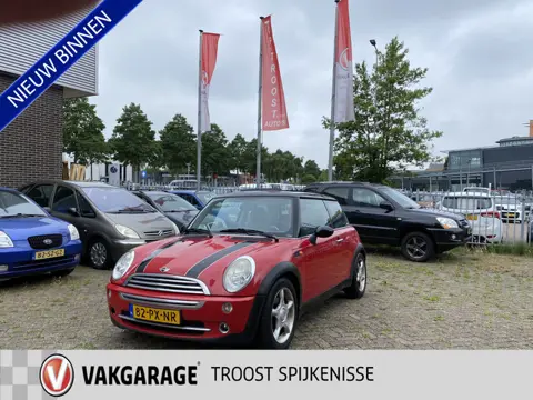 MINI 3-deurs 1.6 Cooper Chili,APK T/M 05-01-2027,Panoramadak,Airco,Cruisecontrol,Elektrischpakket,Tw